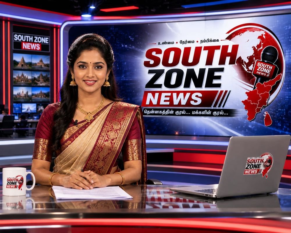 South Zone News studio